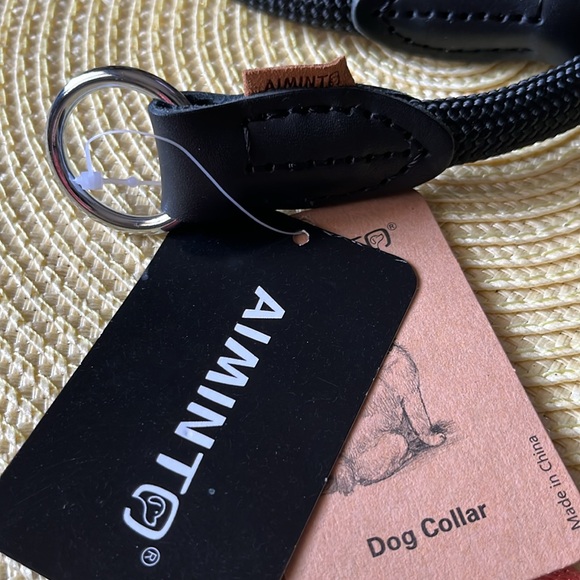 Braided Rope Dog Collar - Picture 2 of 8